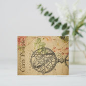 Armillary Sphere Postkarte (Stehend Vorderseite)