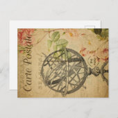 Armillary Sphere Postkarte (Vorne/Hinten)