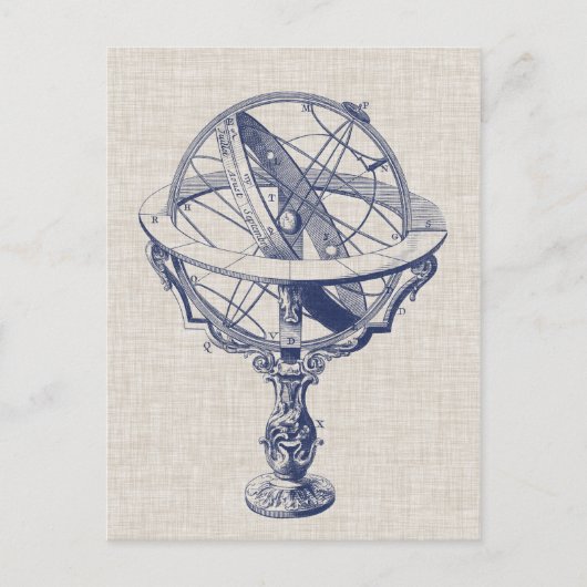Armillary Sphere Postkarte (Vorderseite)