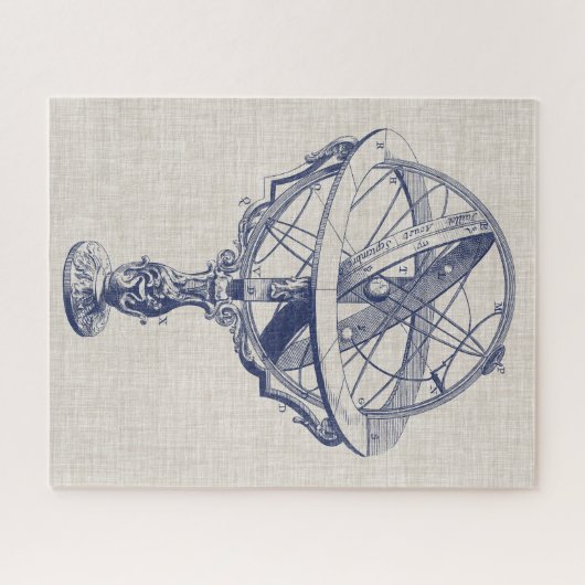 Armillary Sphere Puzzle (Horizontal)