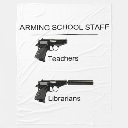 ARMING SCHOOL STAFF FLEECEDECKE (Vorderseite)