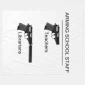 ARMING SCHOOL STAFF FLEECEDECKE (Vorderseite (Horizontal))