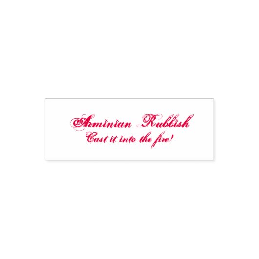 Arminischer Müll - Schütte ihn ins Feuer! Permastempel (Design)