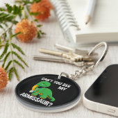 Armisaur Broken Knochen Arm Verletzung Dinosaurier Schlüsselanhänger (Vorderseite rechts)