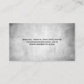 Armkurbelgewicht Visitenkarte (Rückseite)