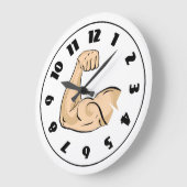 Armmuskeluhr Große Wanduhr (Winkel)