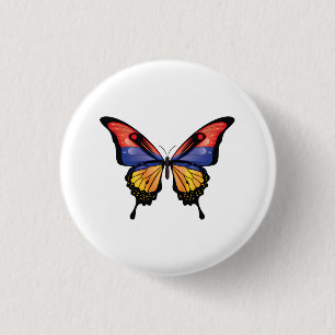 Armnia Frack Butterfly Flag Aufkleber Button