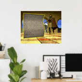 Armoir Gottes Poster (Heimbüro)