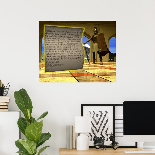 Armoir Gottes Poster (Heimbüro)