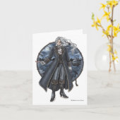 Armond’s Letter Gothic Pirate Note Card Karte (Gelbe Blume)
