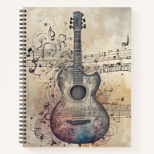 Armonía de Cuerdas Notizblock (Vorderseite)