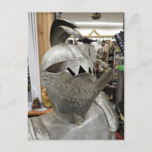 Armor Helmet Postkarte
