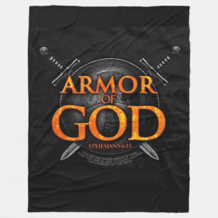 ARMOR OF GOD FLEECEDECKE