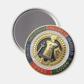 Armor of god helmet of salvation magnet (Vorderseite/Rückseite)