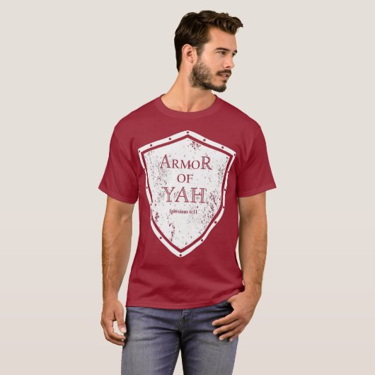 Armor of Yah Hebrew Yahweh Torah Jewish T-Shirt (Vorne ganz)