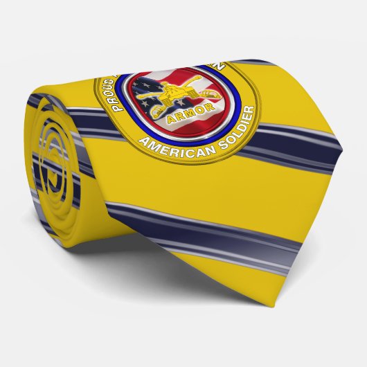 Armor Veteran Tanker Krawatte (Gerollt)
