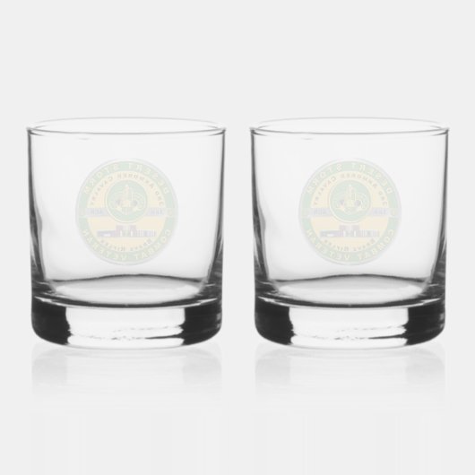 Armored Cavalry Regiment ACR Wüstensturm Whiskyglas (Rückseite)