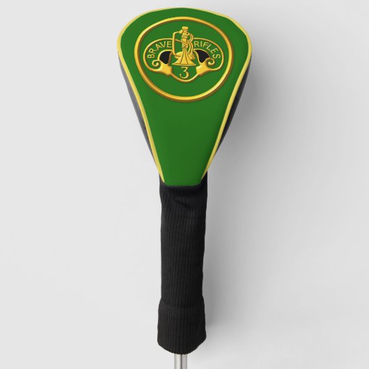 Armored Cavalry Regiment "Brave Rifles"  Golf Headcover (Vorderseite)