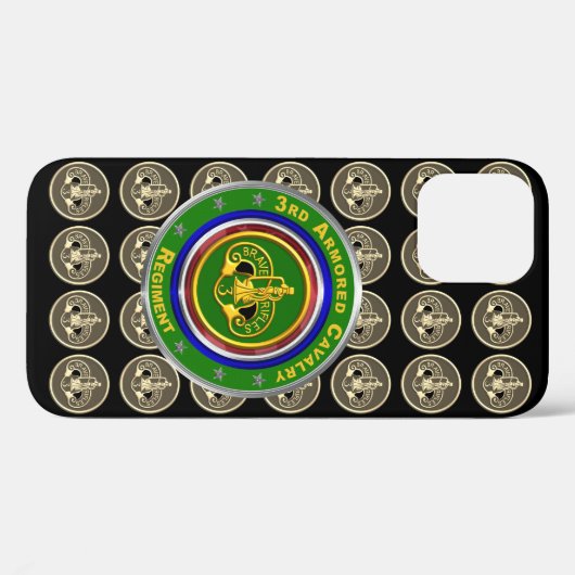 Armored Cavalry Regiment Case-Mate iPhone Hülle (Rückseite (Horizontal))