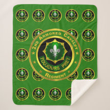 Armored Cavalry Regiment CAV Sherpa Blanket