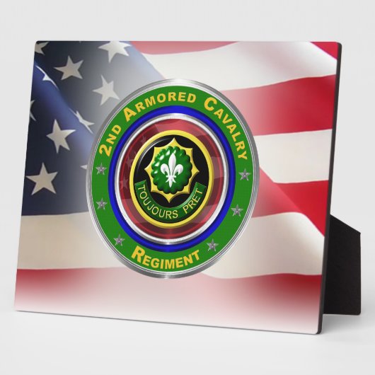 Armored Cavalry Regiment Fotoplatte (Seite)