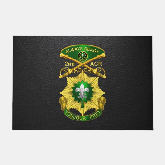 Armored Cavalry Regiment Fußmatte (Vorderseite)