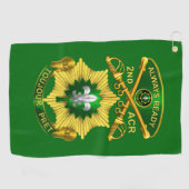 Armored Cavalry Regiment Golfhandtuch (Horizontal)