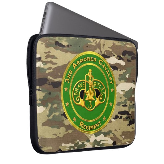 Armored Cavalry Regiment Laptopschutzhülle (Vorne Rechts)