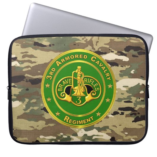 Armored Cavalry Regiment Laptopschutzhülle (Vorderseite)