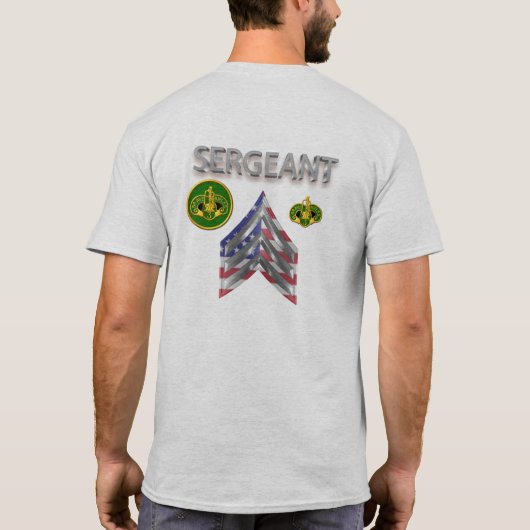 Armored Cavalry Regiment Sergeant T-Shirt (Rückseite)