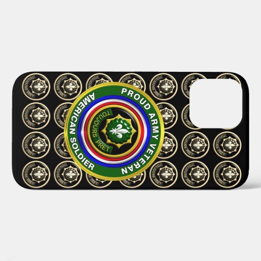 Armored Cavalry Regiment Veteran Case-Mate iPhone Hülle (Rückseite (Horizontal))
