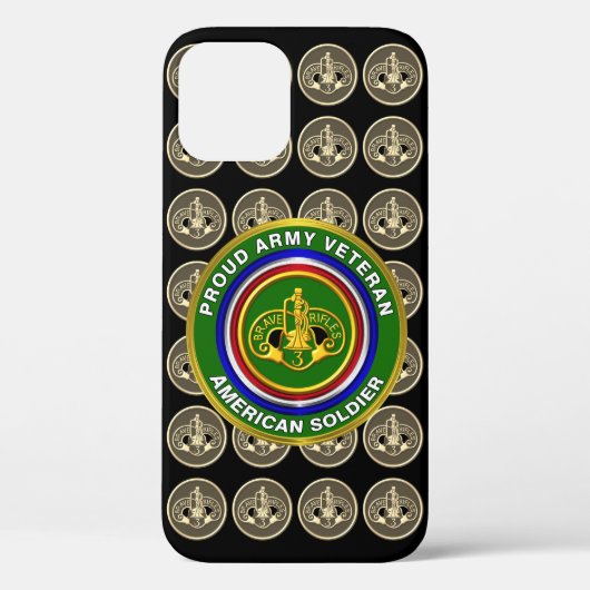 Armored Cavalry Regiment Veteran Case-Mate iPhone Hülle (Rückseite)