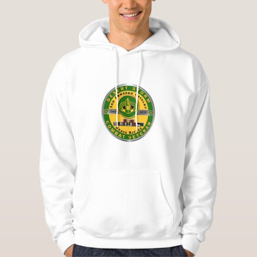 Armored Cavalry Regiment Wüstenstrasse Hoodie (Vorderseite)