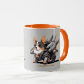 Armored Corg Tasse (VorderseiteRechts)