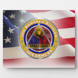 Armored Division "Spearhead" Fotoplatte