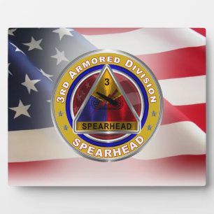 Armored Division "Spearhead" Fotoplatte