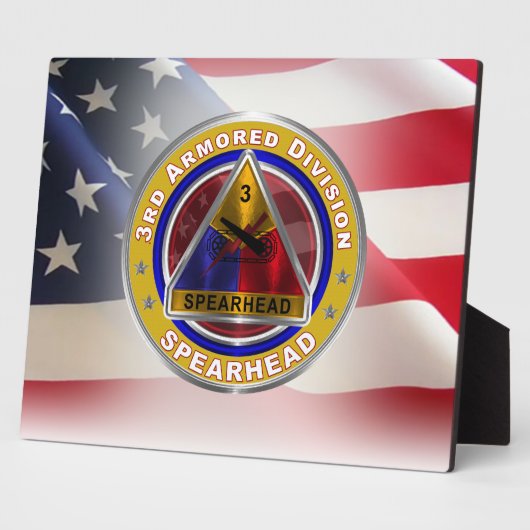 Armored Division "Spearhead" Fotoplatte (Seite)