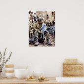 Armored Division Technician, Frankreich, 1945 Poster (Küche)