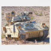 ARMORED PERSONNEL CARRIER - M2 Bradley Fleecedecke (Vorderseite (Horizontal))