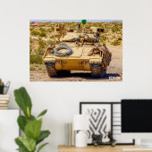 ARMORED PERSONNEL CARRIER - M2 Bradley Poster (Heimbüro)