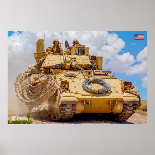 ARMORED PERSONNEL CARRIER - M2 Bradley Poster (Vorne)