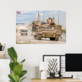 ARMORED PERSONNEL CARRIER - M2 Bradley Poster (Heimbüro)