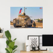 ARMORED PERSONNEL CARRIER - M2 Bradley Poster (Heimbüro)