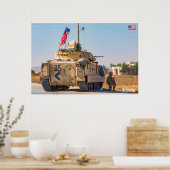 ARMORED PERSONNEL CARRIER - M2 Bradley Poster (Küche)