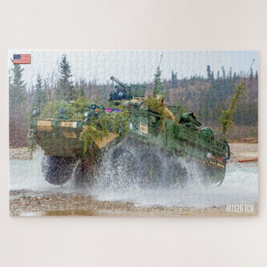 ARMORED PERSONNEL CARRIER - Stryker (20 x 30 Zoll) Puzzle (Horizontal)