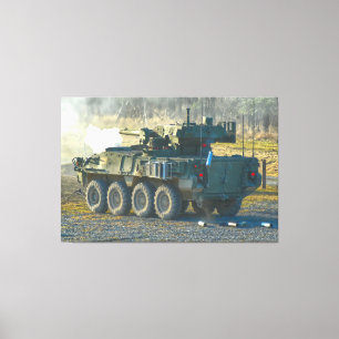 ARMORED PERSONNEL CARRIER - Stryker 40x60 Leinwanddruck
