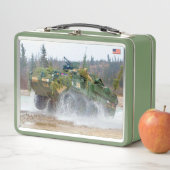 ARMORED PERSONNEL CARRIER - Stryker Metall Brotdose (Beispiel)