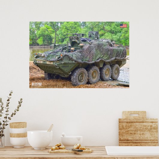 ARMORED PERSONNEL CARRIER - Stryker Poster (Küche)