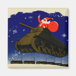 Armored Santa Magnet