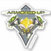 Armored Up - Omni-Kix Cannonbolzen Aufkleber (Vorderseite)